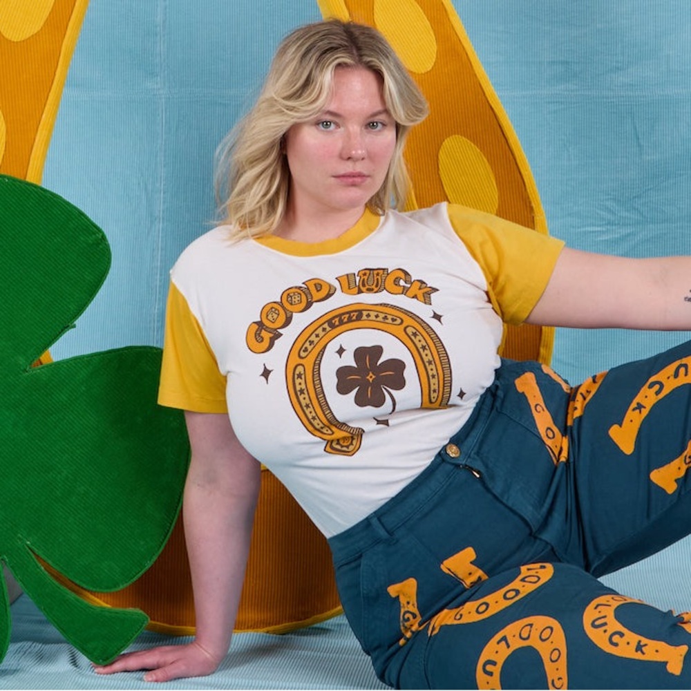 Big Bud Press Golden Horseshoe Organic Tee - Size Small